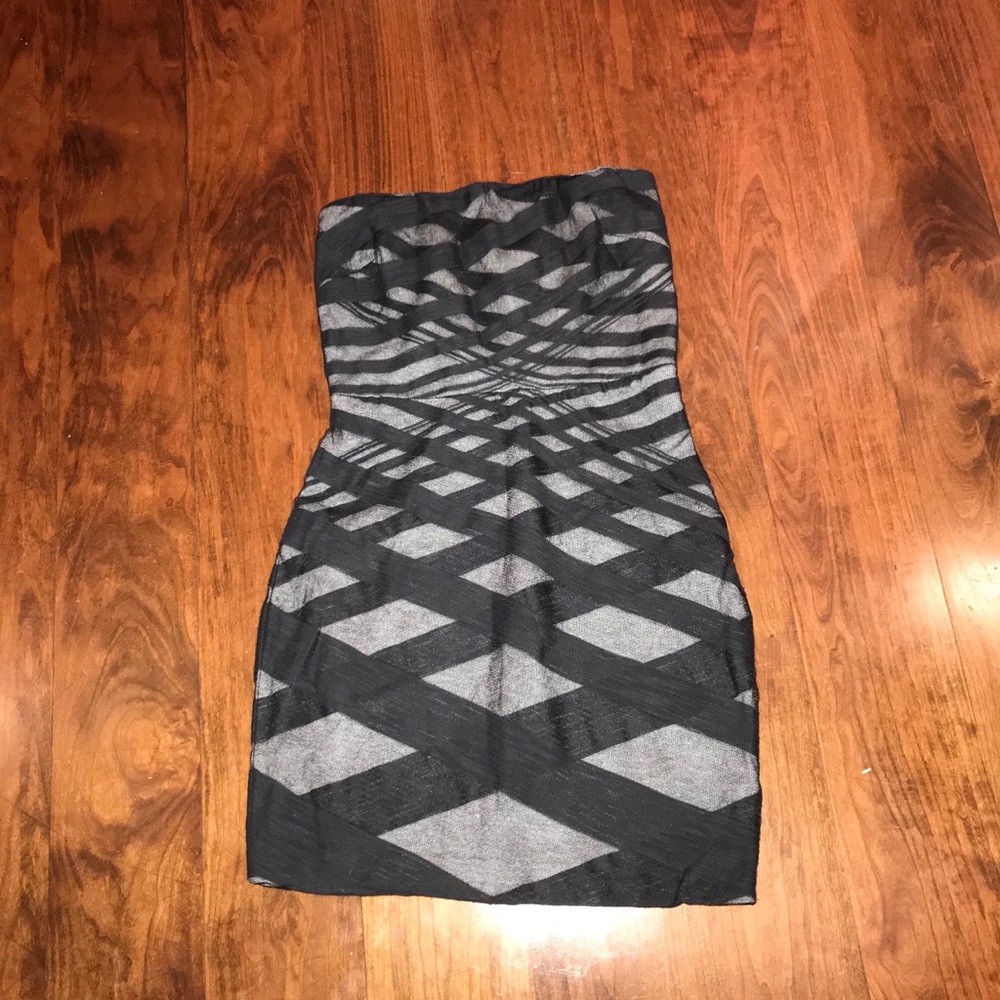 Strapless knit lined RR dress